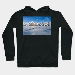 Jungfrau High Above the Clouds Hoodie